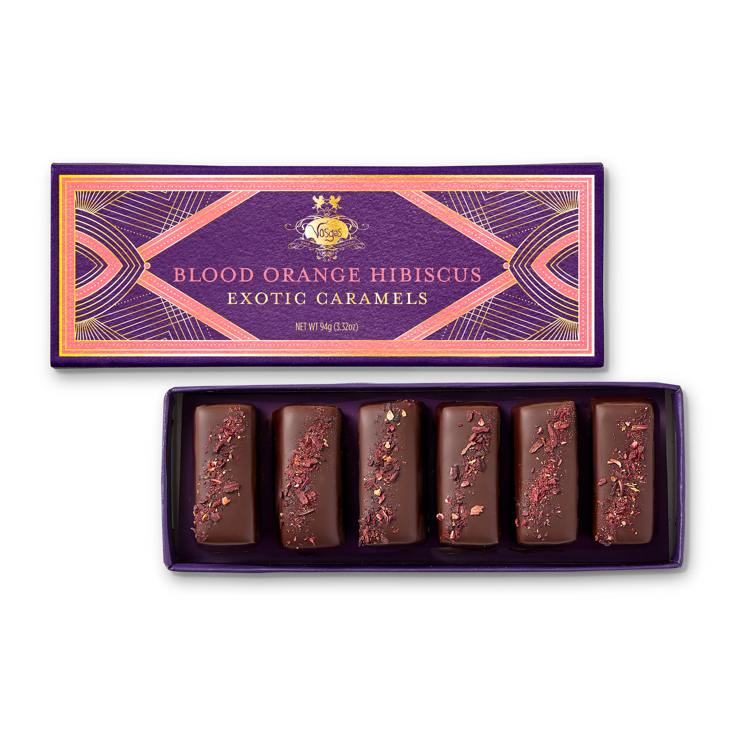 Dark Chocolate Covered Caramel w/ Blood Orange Set