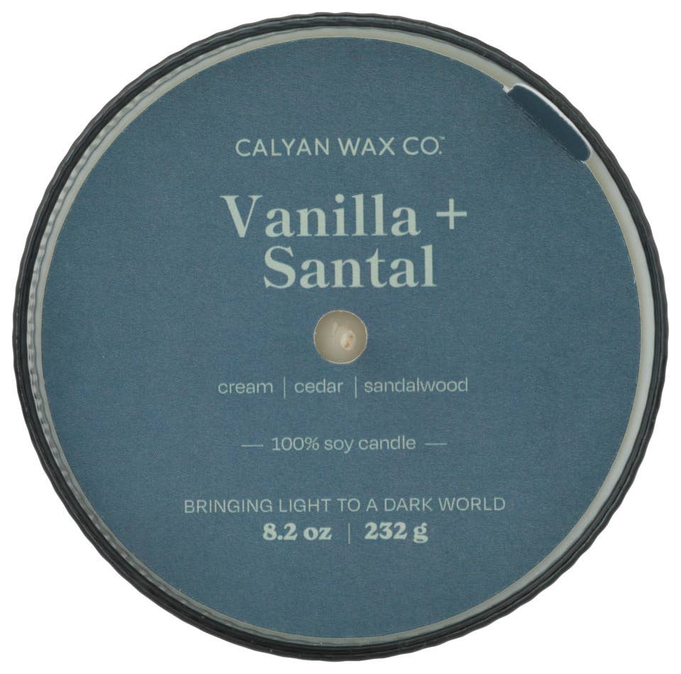 Vanilla + Santal 8.2oz Soy Candle