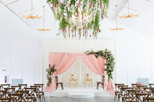 Modern, Romantic Indian Wedding at Hutton House