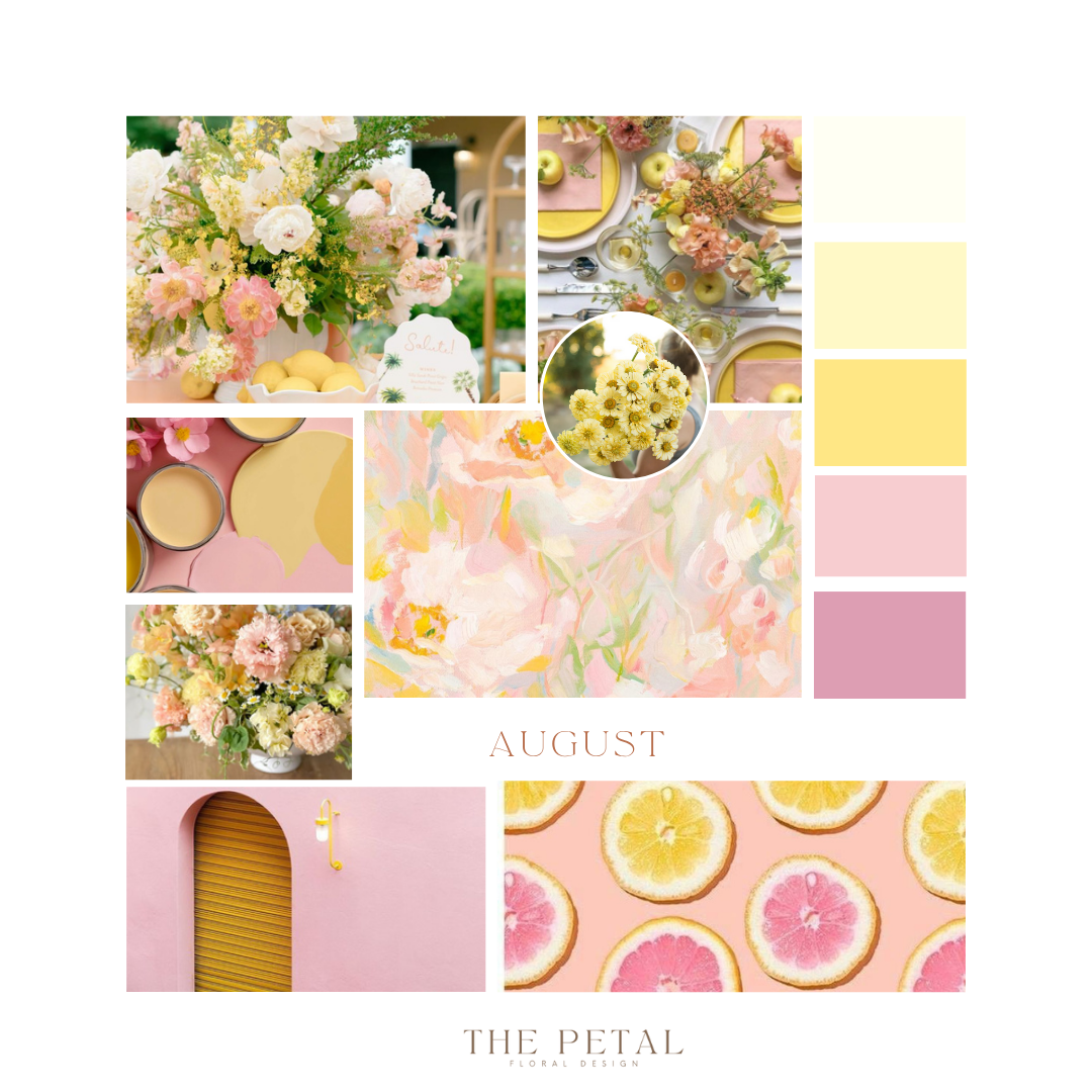 August Color Lab August Color Palette – The Petal
