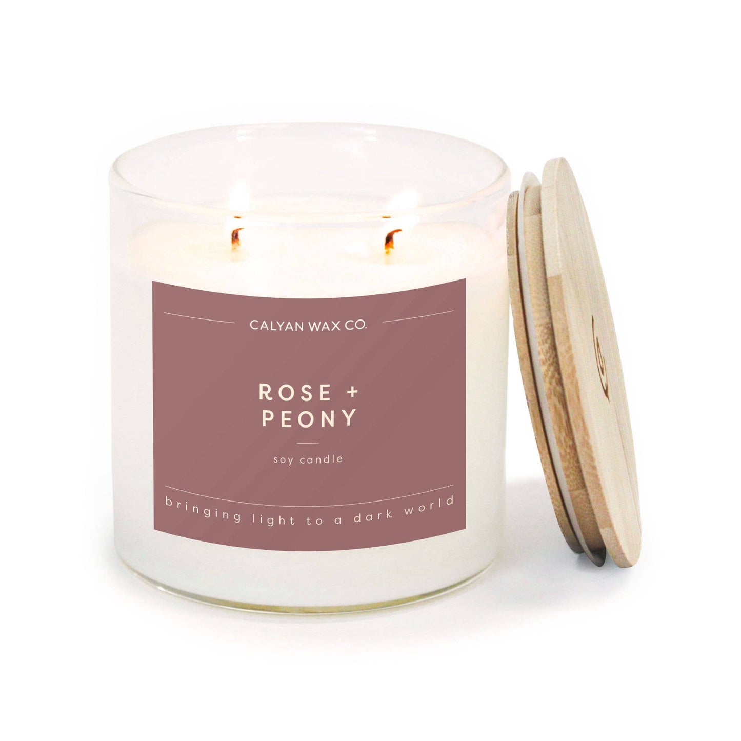 Rose + Peony 8.8oz Soy Candle