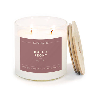 Rose + Peony 8.8oz Soy Candle