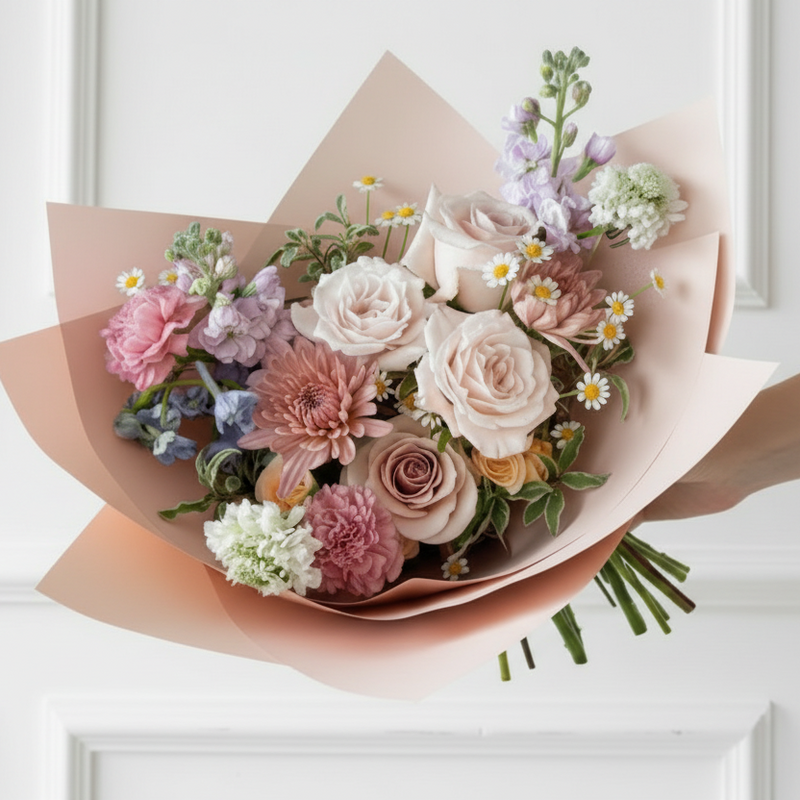 spring hand tied bouquet easter gift idea minneapolis wayzata