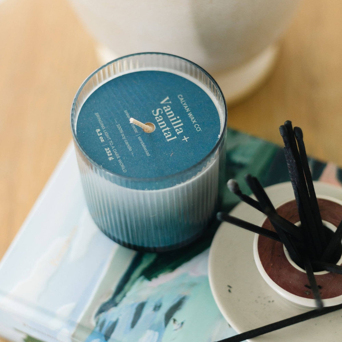 Vanilla + Santal 8.2oz Soy Candle