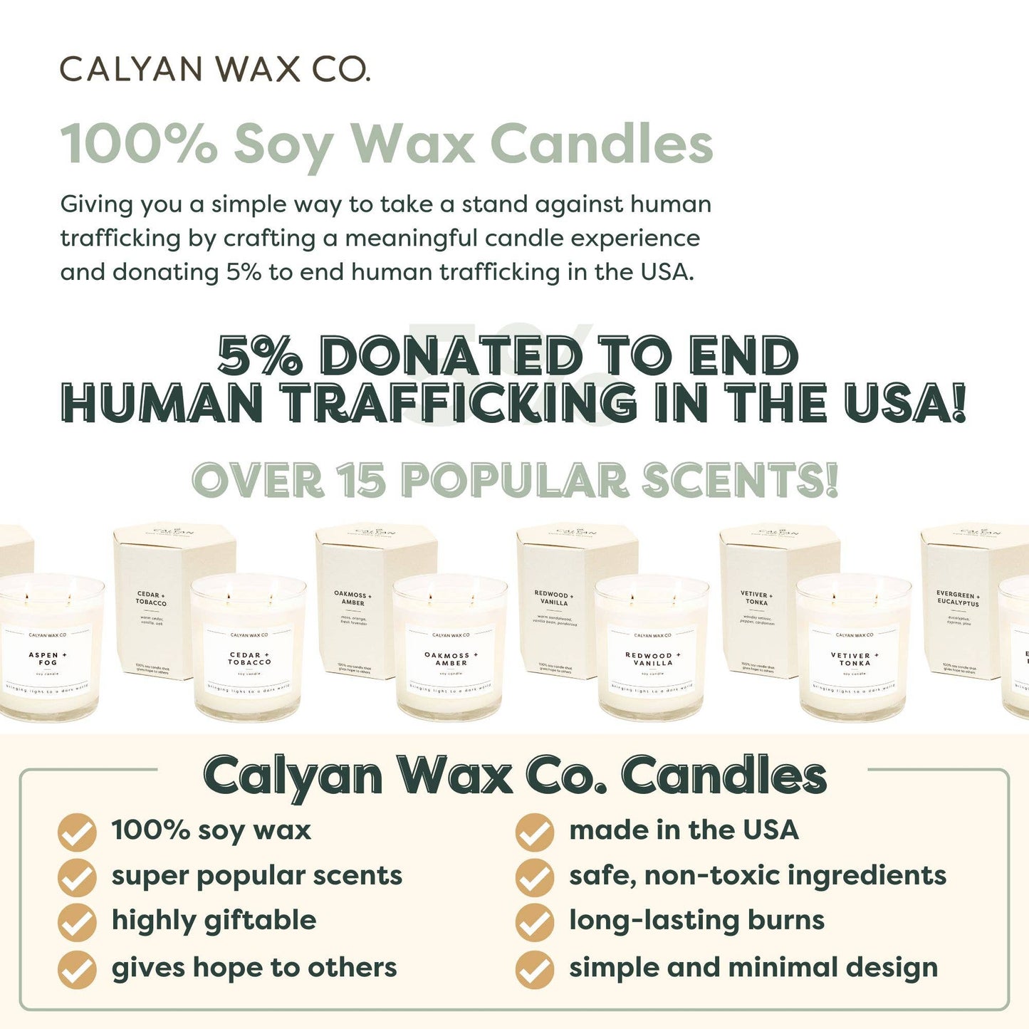 Rosewood + Amber 8.8oz Soy Candle
