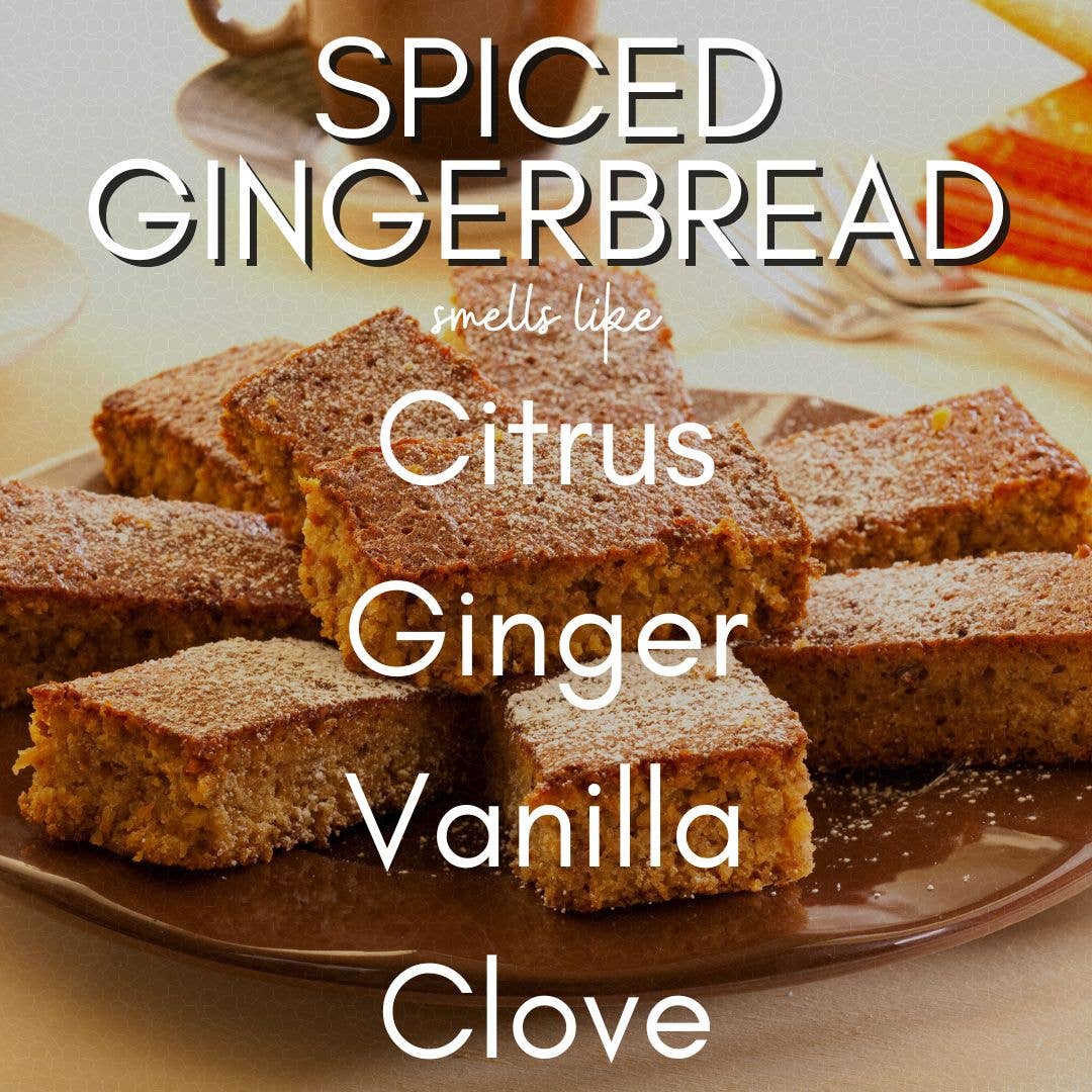 Spiced Gingerbread Coconut Soy Candle 12oz