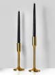 Alsace Shiny Gold Taper 8 ½in Candlestick