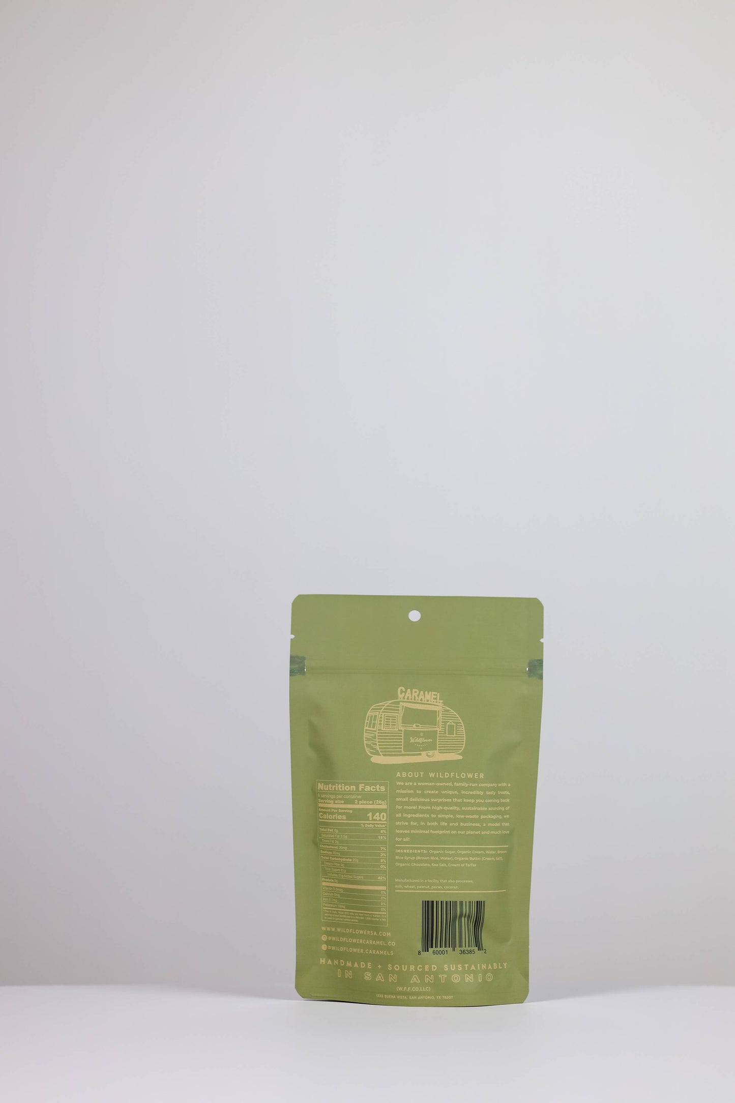 Wildflower Dark Chocolate Sea Salt Caramel