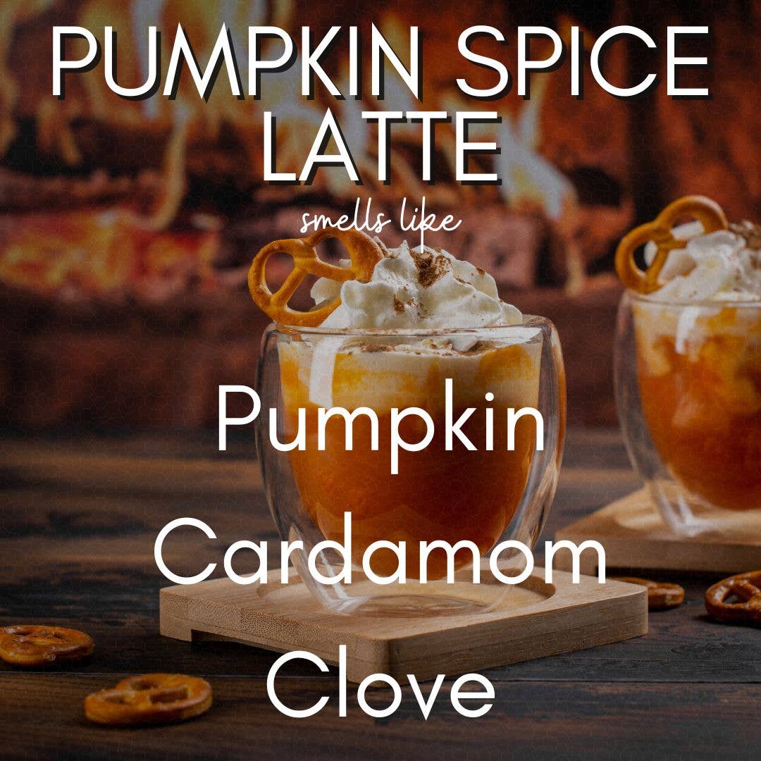 Pumpkin Spice Latte Coconut Soy Candle 12 oz