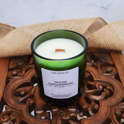 Spiced Gingerbread Coconut Soy Candle 12oz