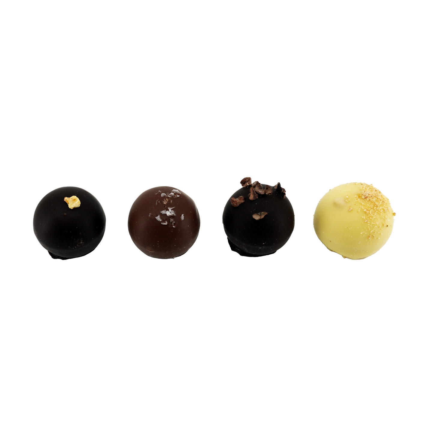 4-Piece Milk & Dark Chocolate Truffles