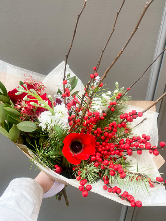 Christmas Hand-Tied Bouquet