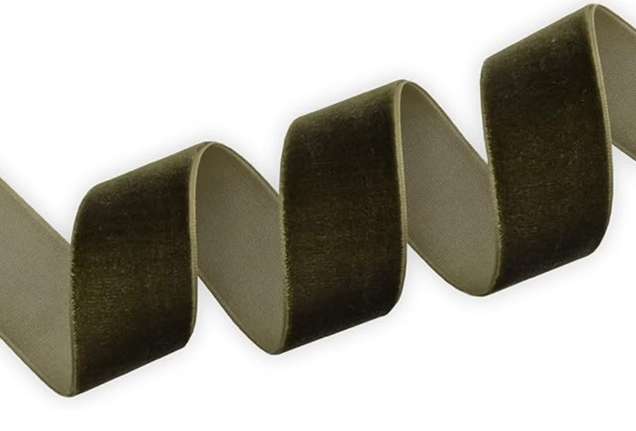 Add Velvet Bows to Garland