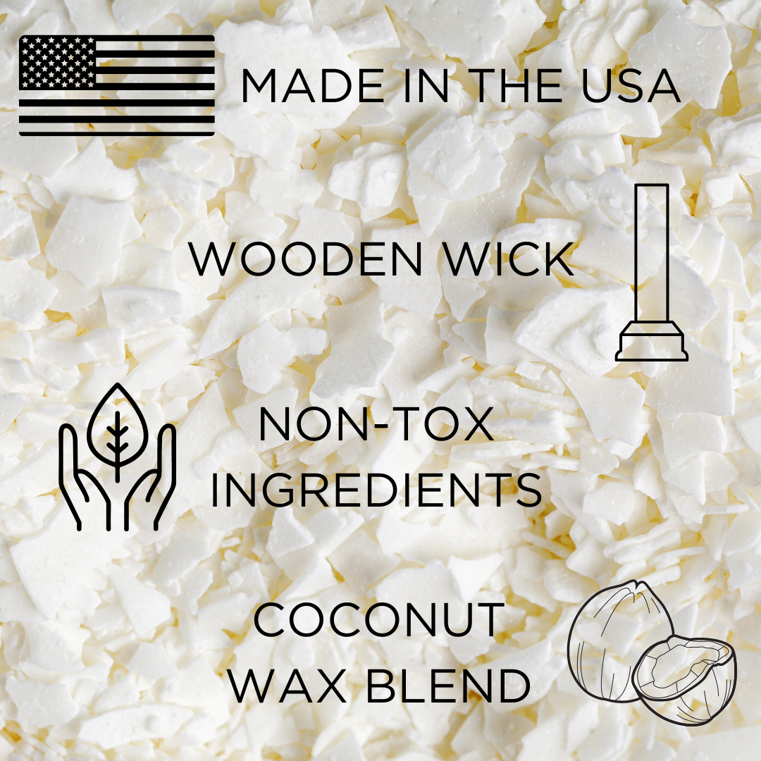 Spiced Gingerbread Coconut Soy Candle 12oz